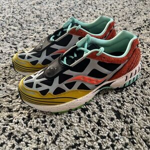 Saucony Grid Web Trailian Sneakers Shoes Unisex Men’s Size 10